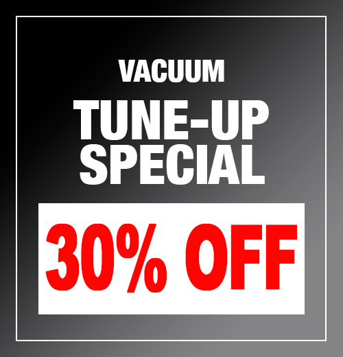 Chattanooga Vacuum Repair Tune-Up Special